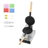 VEVOR Commercial Waffle Maker, 1400W Egg Pancake Baker Machine, Non-Stick Stainless Steel Egg V952-SYQPHFBJDP1PGYHUZV3