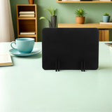 4Pcs Desk Partition Panel with Felt Material Noise Absorbing Home Workspace Divider V1366-AZ2-W-20328