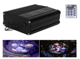 Optical Fiber Light Engine Driver 16W RGBW Ceiling Light Source with Remote Controller 12V V1294-YM0718-3119210003011