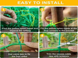 Garden Plant Trellis Netting, Heavy Duty Garden Trellis Netting, Trellis Netting for Climbing V1369-AZ3-W-10056