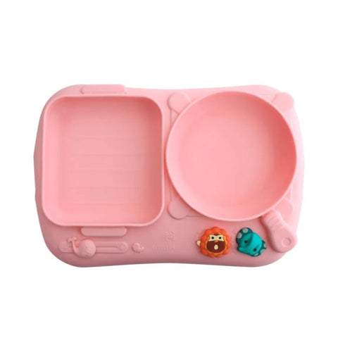 Marcus & Marcus - Creative Plate Suction Plate Pocky Pink DTK11020