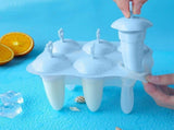 Silicone Ice Lolly Moulds for Ice Cream Freezer Yoghurt Juice Drinks Making Summer V1369-AZ3-W-21371