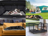 Outdoor Dog Bed, 35x24 Portable Camping Travel Dog Bed, Soft, Comfortable, Waterproof, Non-Slip, V1107-CS-OLGPFGG19