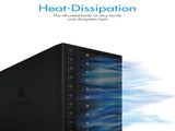 ICY BOX IB-3810-C31 SINGLE enclosure for 10x HDD with USB 3.1 Type-C or Type-A interface V28-HDDICY3810C31