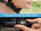 OutdoorMaster Youth & Kids Bike Helmet - Adjustable Multi-Sports Skateboard Helmet with Removable XFOM-ORYXKIDS-BLUEM-CN