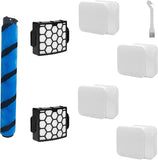 Brushroll & Hepa oam ilters Compatible with Shark Rotator Duo Clean Powerins LA500 LA500WM LA502 V1259-DP01-F-395