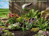 Metal Carnivorous Plant Garden Stake with Enduring Rustproof Metal, Suitable for Yard Decor, for V1369-AZ3-W-12286