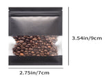 Chmadoxn Kraft Paper Bags, Pouches Packaging Paper Sealable Bags, Food Packaging Bags with Window, V1189-WXFWAL-20260326-02901