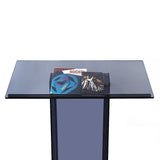 120cm Acrylic Podium Stand Black V63-931381