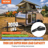 A-Frame Trailer Fits 2-Inch Hitch Ball Size, 7000 lbs Towing Capacity, Heavy Duty Steel V952-AXTCOHQDZHJ25QG1PV0