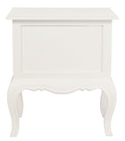 French Provincial 2 Drawer Side Table V199-LT002FPWH