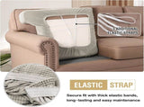 Stretch 3 Piece T Sofa Slipcovers Individually Sofa Covers for 3 Couch Sofa Seat V1258-DP02-F-638