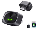 2 in 1 Wireless CarPlay and Android Auto Adapter Plug and Play Carplay Adapter V1391-WCPAUAV1