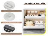 P&P Pull-Out Kitchen Cabinet Organizer With Extendable Storage V767-JJ-ZZ1721-WT