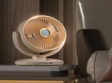 Table Fan, Air Circulation Fan with 5 Wind Speeds, Quiet and Energy Saving, Compact and Portable for V1237-ZY-924-036