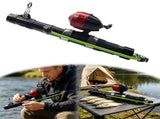 Compact Telescopic Catapult Rod for Saltwater and Freshwater Fishing - Portable Casting Gear for V1366-AZ2-W-27854