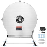 VEVOR Electric Vegetable Slicer, 0-0.5"/0-12mm Thickness Adjustable Commercial Slicer Machine, V952-DDSCQPJBXG133TSLKV3