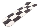 Runner Rug Black White Plaid Pattern Vintage Style Water Absorbent Stain Resistant Runner Carpet for V1294-YM0512-3117220256311