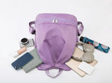 Women Swim Backpack With Wet Dry Compartment And Ventilated Shoe Pocket, Foldable Odor Resistant Gym V1237-ZY-807-211