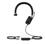 Yealink UH38 Mono USB and Bluetooth Headset, USB-C, UC Call Controller, Dual Noise-Canceling Mics, V1202-V2-IPY-UH38-M-UC-C