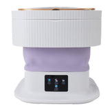 Portable Washing Machine 11.5L Large Capacity 3 Modes LCD Touch Screen Folding Mini Clothes Washer V1294-YM0901-3113240232314