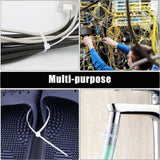 Cable Ties Zip Ties Nylon UV Stabilised 1000x Bulk Black Cable Tie AU STOCK V201-W12791671