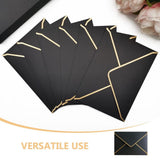 50pcs Envelopes 7.27x5.31 Inch V Flap with Elegant Border for Wedding Invitations Graduation V1369-AZ3-W-21901