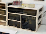 Desk Organizer with Drawer Plastic Desk Storage Box Desktop Organization for Home Collection V1294-YM0710-3117230286312