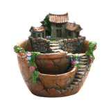 Plants Pot Succulent Plants Pot with Sweet House Flower Basket Planter Pot Garden Decoration V1294-YM0721-10192840