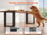 Table Legs, 740 x 450 mm Square T Shape Steel Furniture Legs, Modular Design, Easy Assembly, V952-ZTCFKFXTK281F1QMG001V0