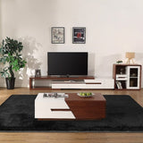 230x160cm Floor Rugs Large Shaggy Rug Area Carpet Bedroom Living Room Mat - Black V63-832181