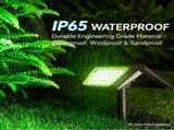 Solar Powered Outdoor RGB Landscape Spotlight with 7 Fixed Colors and Auto On/Off, IP65 Waterproof V1341-ZY-Z7Y2XZZD-1PCS