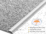 Carpet Edge Binding Trim, Self Adhesive Grey Floor Transition Strip/Rugs Edging Bar for Indoor V1188-CYX-LHJ-749