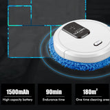 Robotic Cleaner Smart Mobile Humidifier Multifunction Wet Mopping for Cleaning Tile Wood Floors V1294-YM0717-10102135