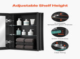 Medicine Cabinet, 14 x 24 inches, Medicine Cabinet for Bathroom with Mirror, Aluminum Frame Bathroom V952-JXYJJXJ1424I3OO5PV0