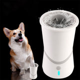 Pet Foot Washer USB Charging Automatic Dog Paw Cleaner Silicone Pet Foot Washing Cup for Dogs Cats V1294-YM0717-10130091