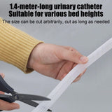 2L Large Capacity Urinal for Bedridden Patients Unisex Adult Nighttime Urine Collector with V1366-AZ2-W-11782