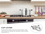-Plated Aluminum Steamer Pot, Multipurpose Cooker for Steaming Vegetables and Making Soup V1370-AZ4-08777