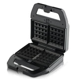 6-in-1 Multifunctional Sandwich Maker with Interchangeable Non-Stick Plates for Waffles, Paninis, V1341-ZY-B2YACXK2-SILVER