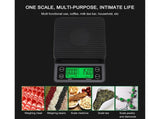 Accurate Electric Kitchen Scale,Coffee Scale with Timer High-precision Kitchen Scale Mini Electronic V1263-JX-2482