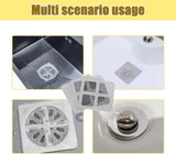 Disposable Drain Hair Catcher, Disposable Hair Drain Stickers Drain Mesh Cover Bathroom V1258-DP02-F-822