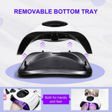 Professional U V Nail with Phone Holder Automatic Sensor and 4 Timers Features 57 Bulbs Nail V1369-AZ3-W-22182