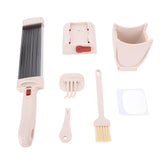 Meat Cutter Stainless Steel Blades Manual Meat Cleaver Food Slicing Shredding Machine V1294-YM0901-3118240269912
