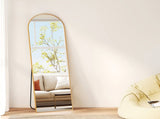 Yezi 165X60CM Full Length Mirror Wall Mounted Mirror Gold DECO1036-165-GD