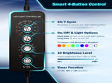 Dynamic Power Planted Aquarium LED Light Day Night Cycle Full Spectrum 36W 95cm V274-AQ-LED180-36W