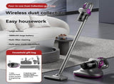 4-In-1 Handheld Vacuum Cleaner Anti-Mite Device Powerful Suction UV Mite - White - Size 01 V1106-769-64709-WHT-01