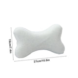 Clearance! Upgraded Dog Bone Shaped Travel Neck Pillows with Washable Removable Cover Memory Foam V1189-WXFWAL-20260319-00480
