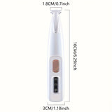 Low-Noise Pet Clipper for Dogs & Cats Quiet Design to Reduce Stress, Rounded Blades for Gentle V1102-TMJ001