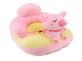 Baby Sofa Floor Support Seat Plush Cute Cartoon Animal Angle Adjustable Baby Learning to Sit V1294-YM0901-3116240001813
