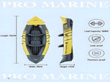 Advanced Elements Inflatable Kayak 1/2 Person Recreational Convertible Tandem/Solo V1107-SRPHT